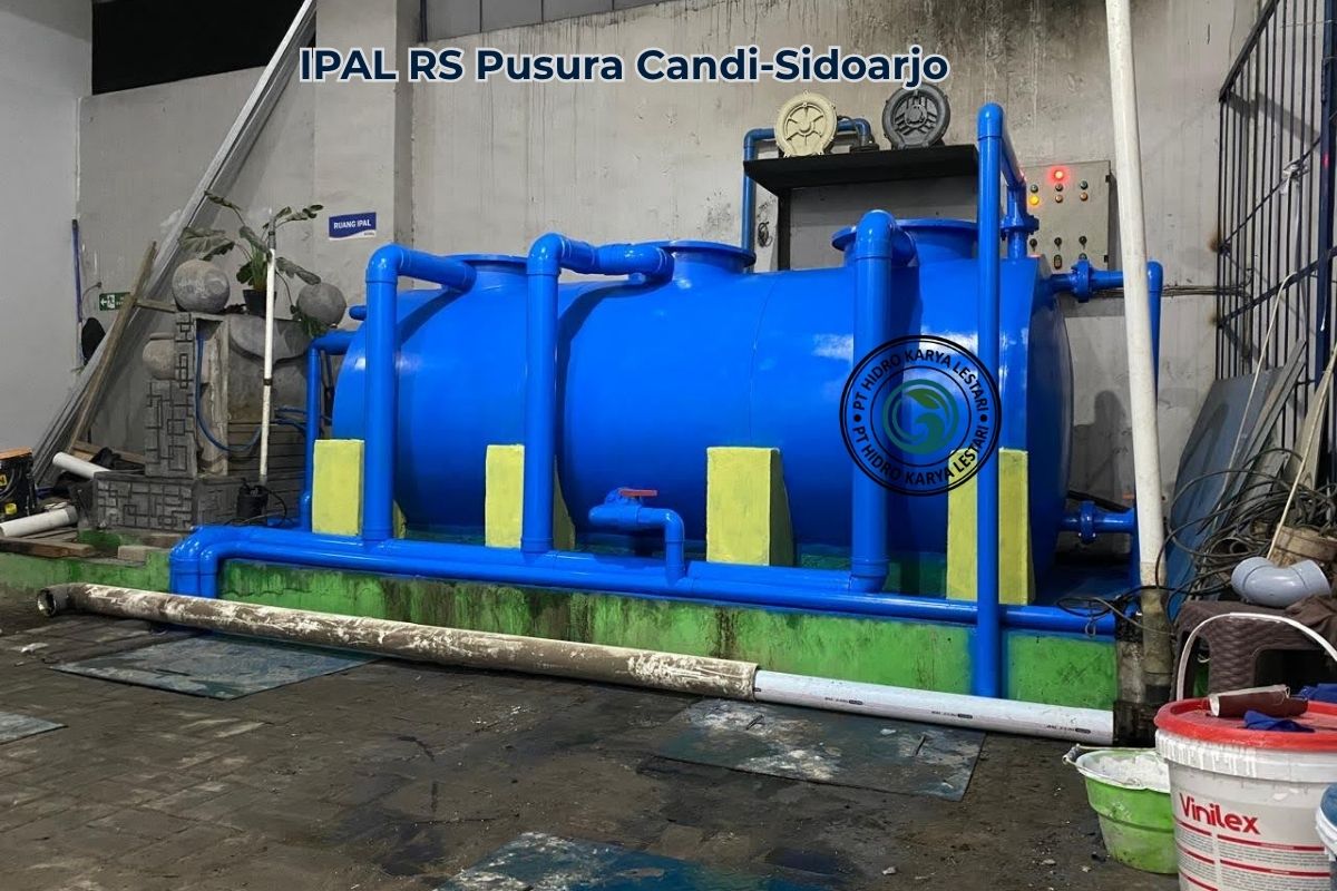 Dokumentasi pengalaman teknis IPAL RS Pusura Surabaya